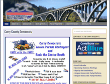 Tablet Screenshot of currydemocrats.org